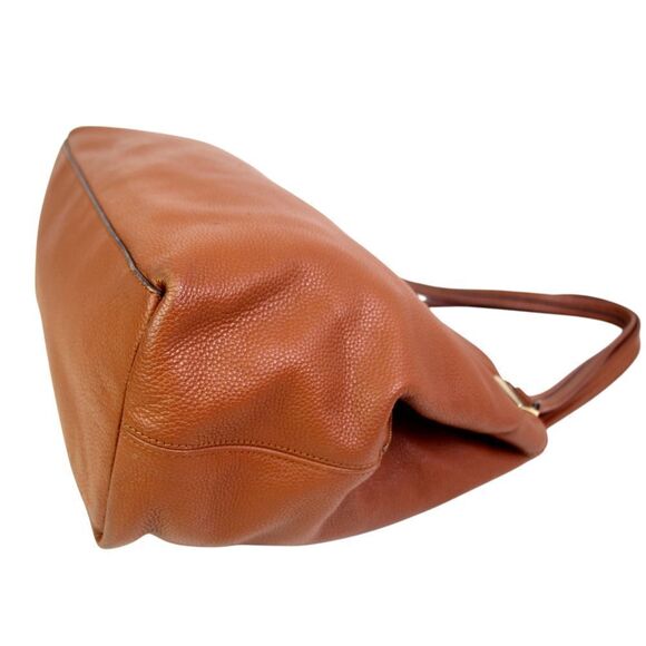 ROOMY Vince Camuto TAN BROWN GENUINE LEATHER SHOULDER BAG HANDBAG TOTE PURSE - Picture 9 of 16